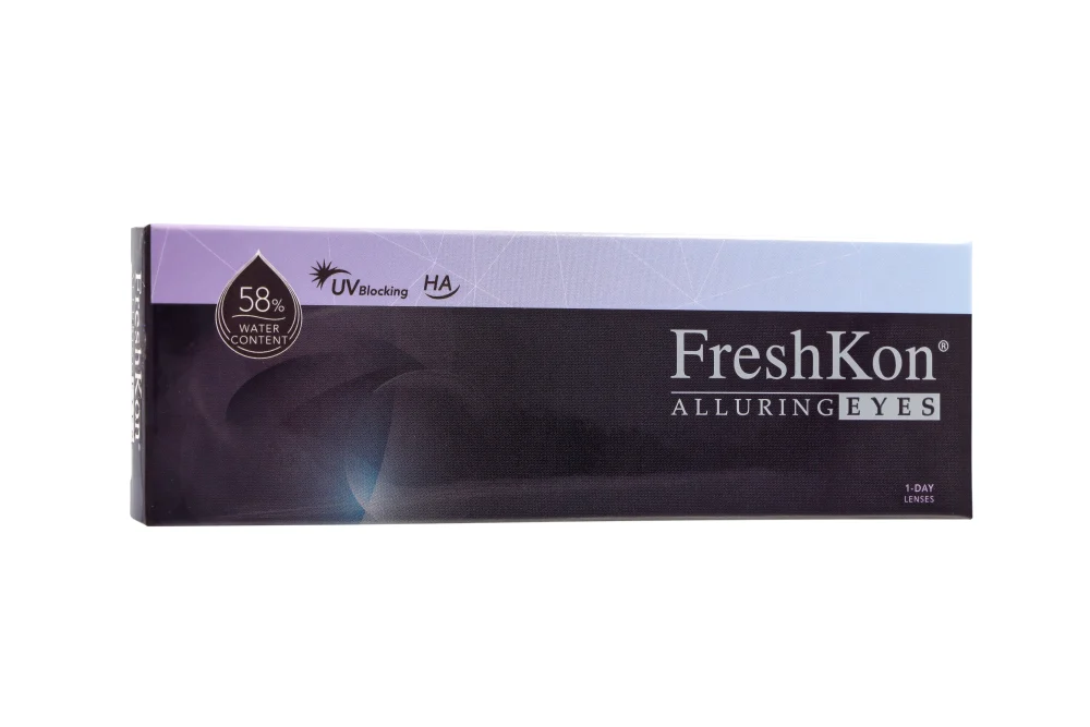 Naujo dizaino 1-Day FreshKon Alluring Eyes, 10 vnt.