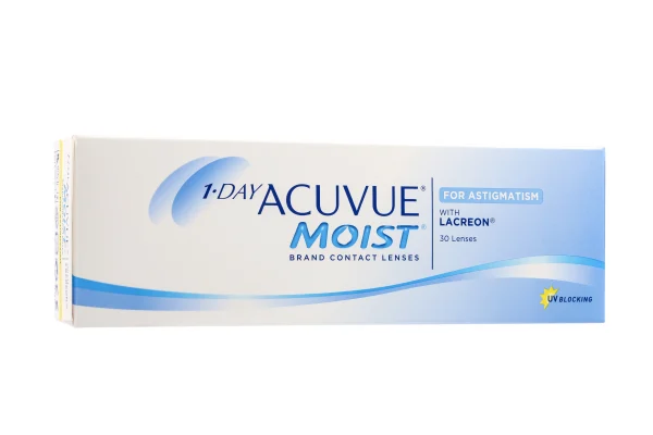 Acuvue 1-Day Moist for Astigmatism, 30 vnt.