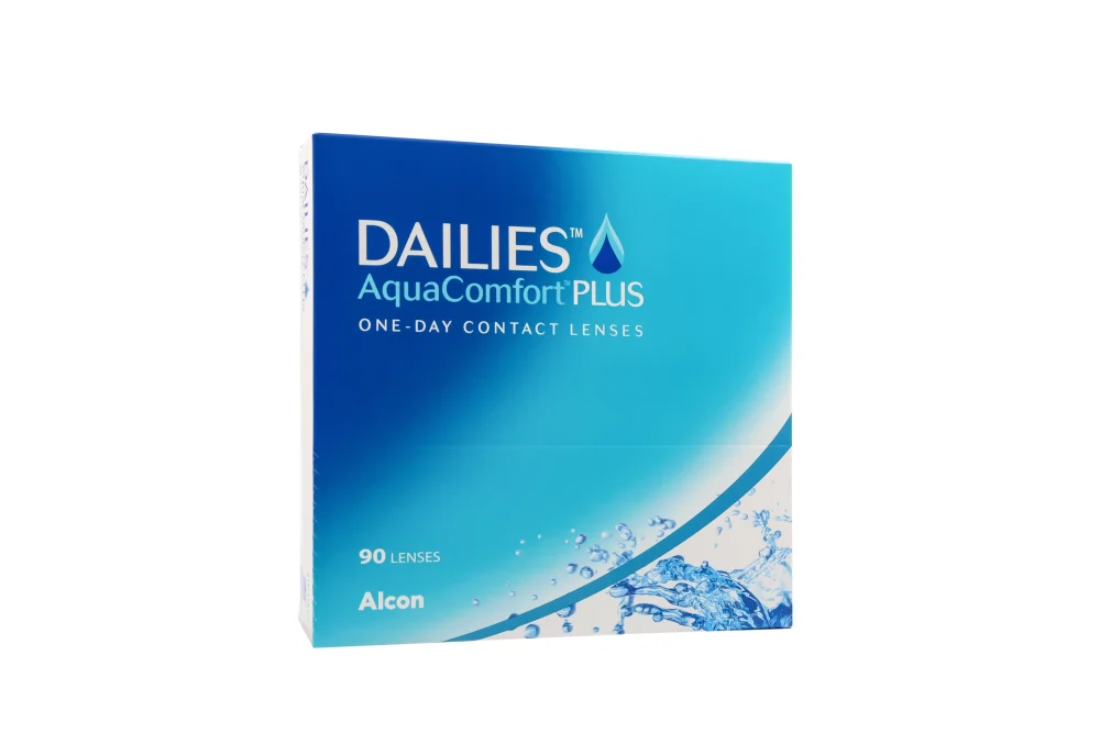 Dailies Aqua Comfort Plus, 90 vnt.