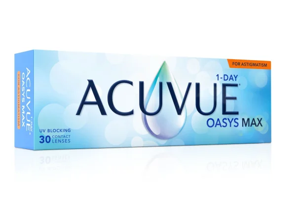 Acuvue Oasys Max 1-Day for Astigmatism, 30 vnt.